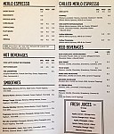 CJ's Pasta Cafe menu