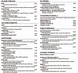 Ceylon Inn menu