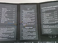 Underground menu