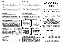 Golden King Chinese Restaurant inside