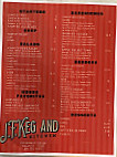 Jfkeg And Kitchen menu