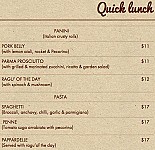Andre's Cucina & Polenta Bar menu