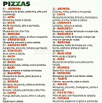 Moriá Pizzaria menu