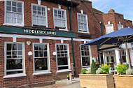 The Middlesex Arms outside