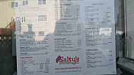 Salty's Fish and Chips and Country Fried Chicken menu