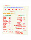 Mapleway Bowl menu
