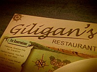 GILIGAN'S RESTAURANT menu