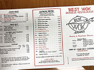 Best Wok menu