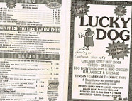 Lucky Dog menu