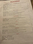 Flannels Grill menu