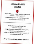 Il Capuccino menu