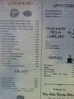 Olde Thyme Diner menu