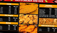 Luci Chicken Rice menu