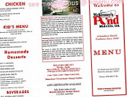 Mckinney's Pond menu