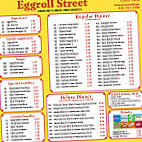 Egg Roll Street menu