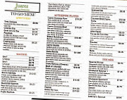 El Juarez Mexican menu