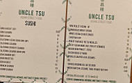Uncle Tsu menu