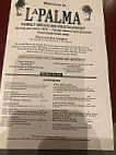 La Palma Family Mexican menu