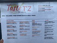Taste T'z menu
