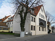 Landgasthof Krone, Erwin Schaefer outside