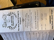 Le Moose Crepe Cafe menu