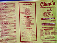 Chans menu