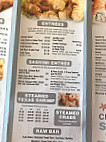 Chase Plaza Seafood menu
