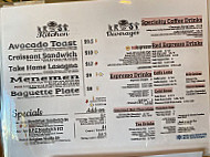Krust Bakery &cafe menu