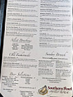 Southern Pearl Oyster House menu