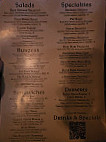 The Field Irish Pub Eatery menu