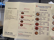 Cm Chicken Choong Man-ellicott City) menu