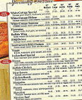 White Cottage Pizza-italian menu