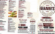 Gianni's Pizzeria Neptune menu