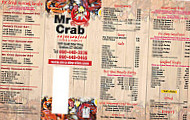 Mr Crab Cajun Seafood, Sushi Hibachi menu