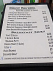 Tides Inn Grill menu