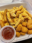 Crispy Chicken And Seafood food