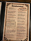 The Gin Mill menu