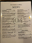 Bar Grill 404 menu