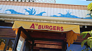 A's Burgers outside