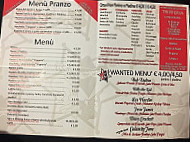 I'bandito menu
