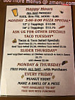 Kapowsin Ale House Grill menu