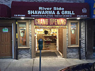 River Side Shawarma Grill outside