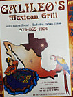 Galileos Mexican Grill inside