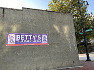 Betty's outside