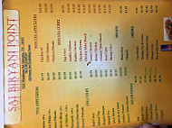 Sai Gruha Indian menu