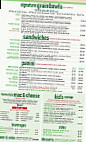 Choice Greens menu
