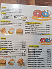 Donutmakes menu