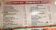 Dalzell Carry Out menu