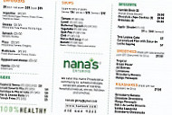 Nanas Kitchen Catering Llc menu