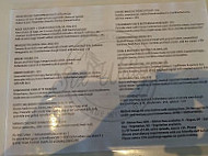 Six Willows Cafe menu